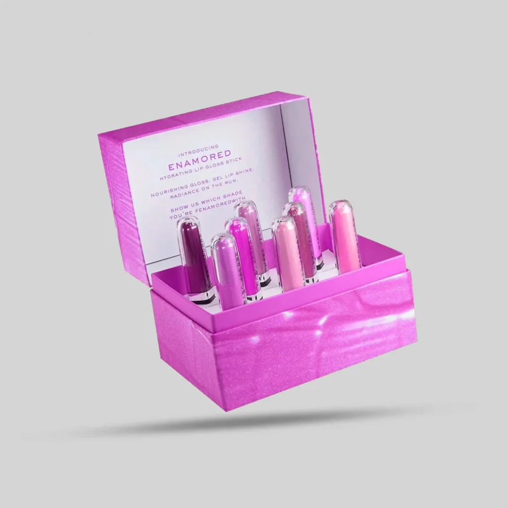 Custom Lip Gloss Boxes Wholesale