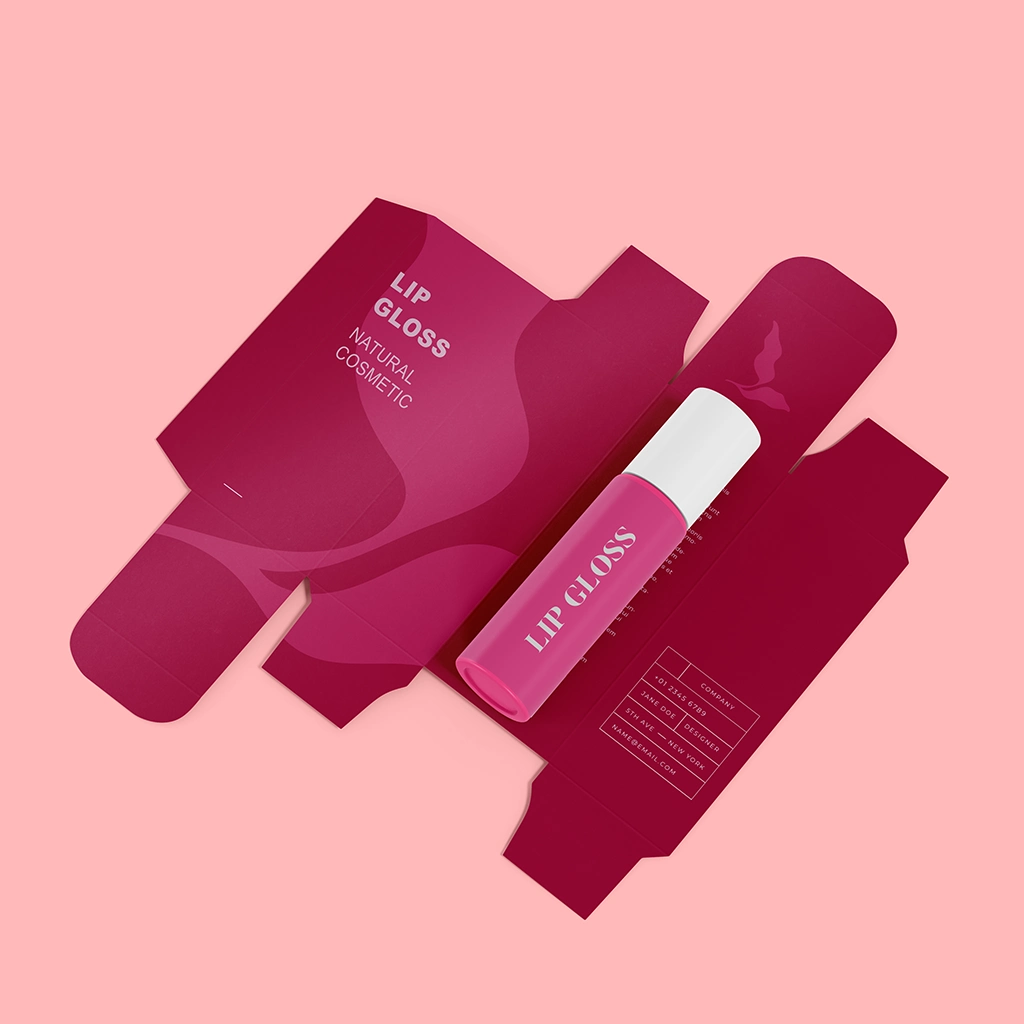 Customized Lip Gloss Packaging