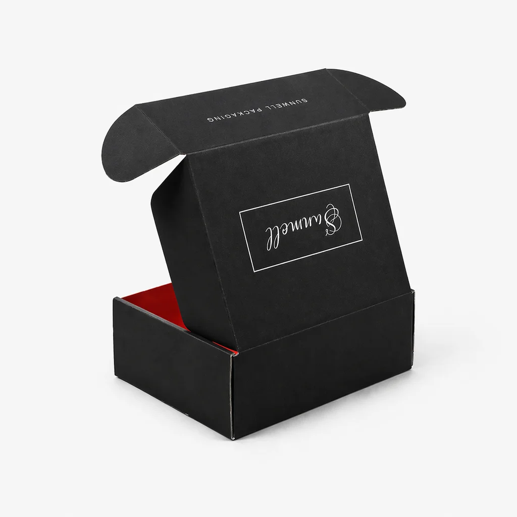 Black Mailer Shipping Boxes
