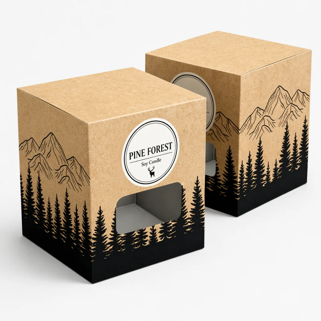 Candle Boxes With Logo