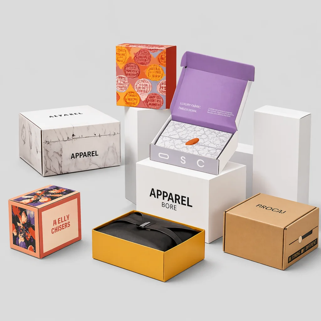 Custom Apparel Boxes