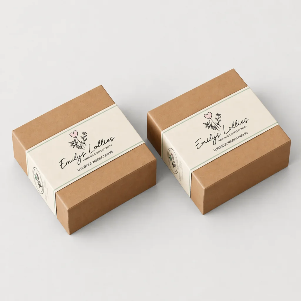 Custom Belly Band Boxes With Logo