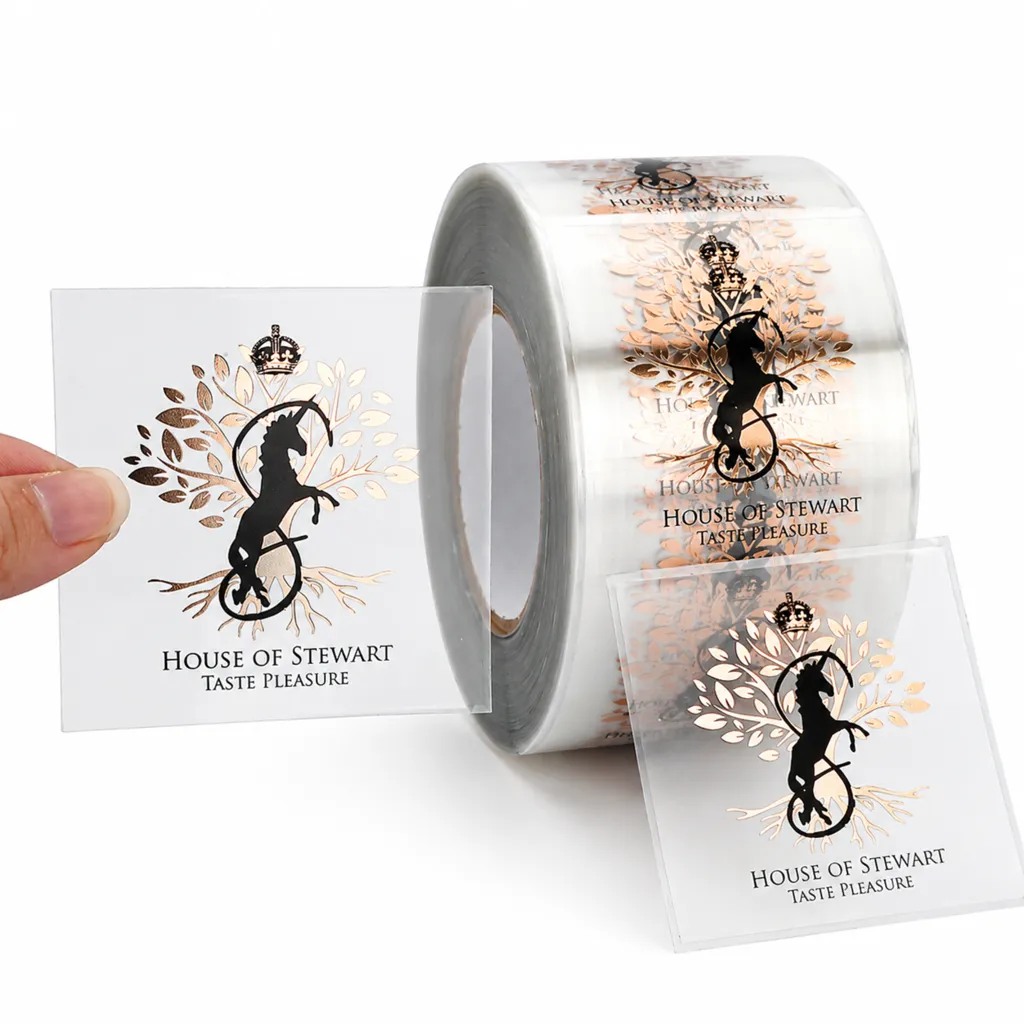 Custom Clear Labels
