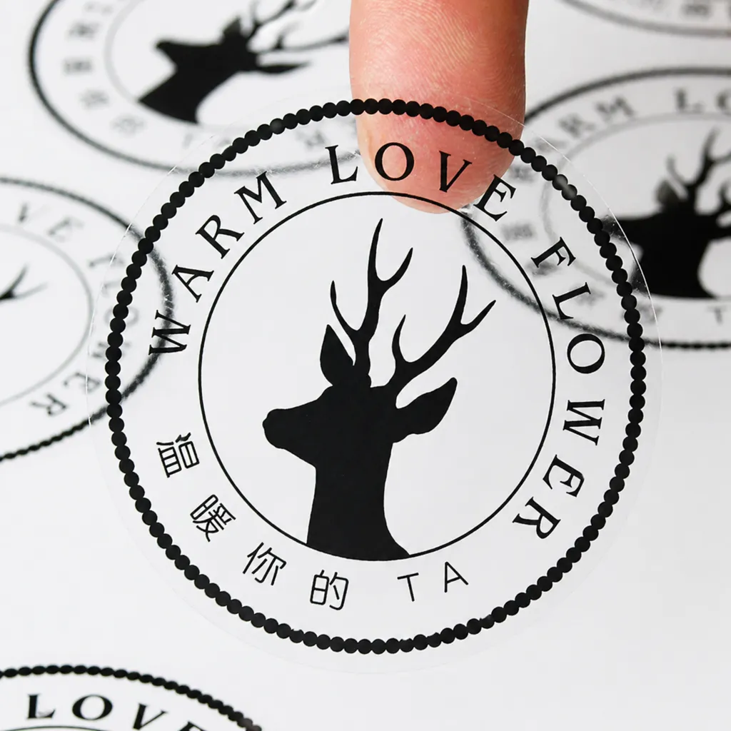 Custom Clear Printed Labels