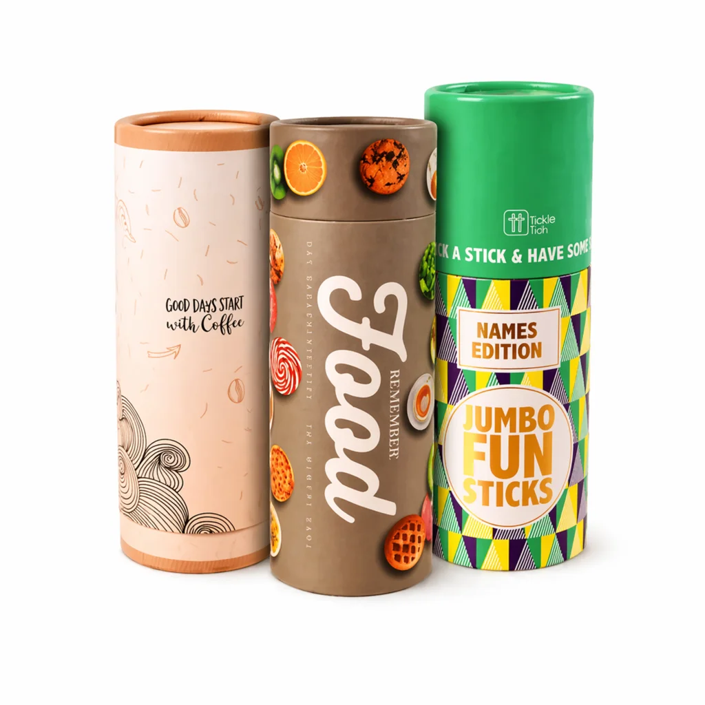 Custom Kraft Tube Packaging