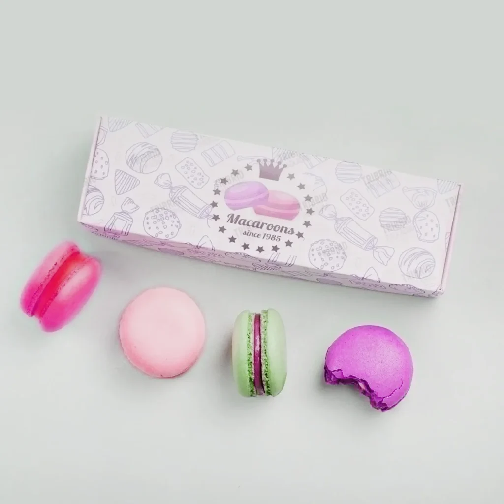 Custom Macaron Boxes With Logo