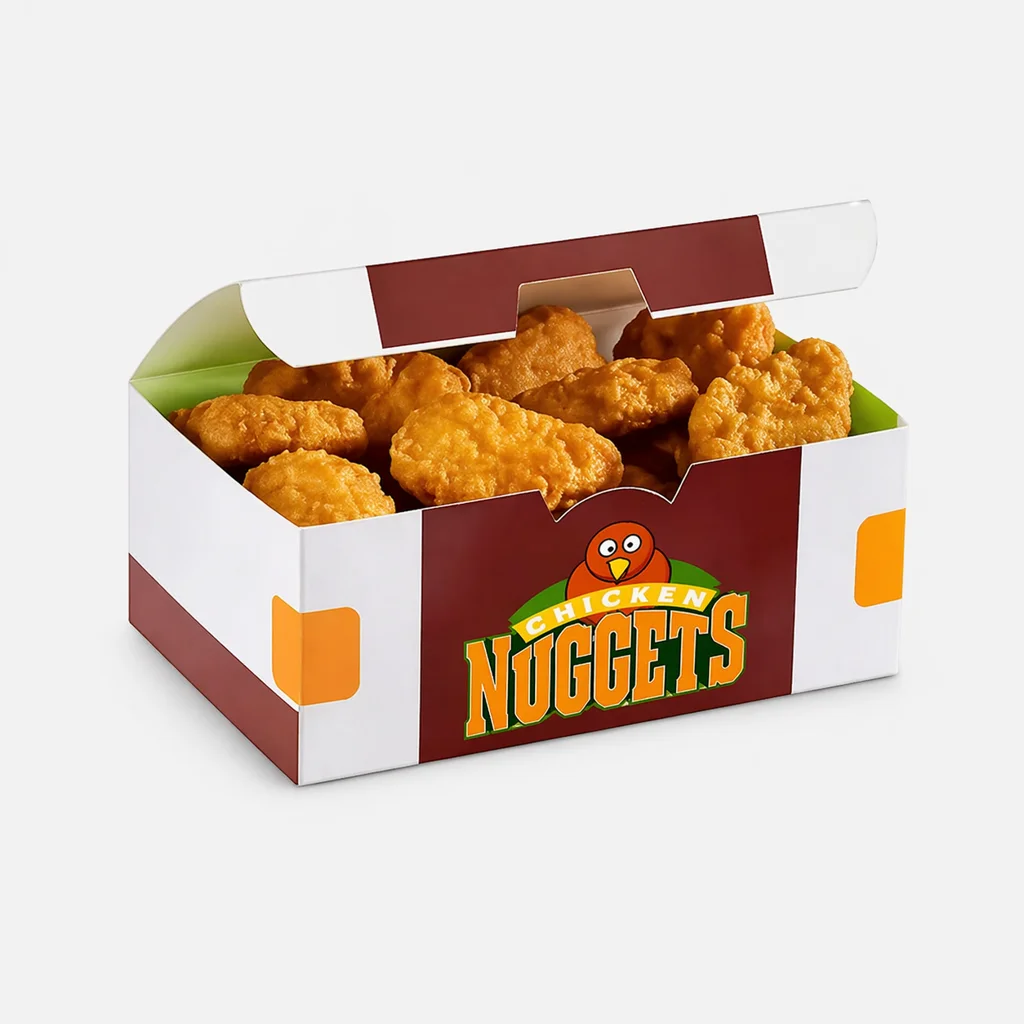 Custom Nuggets Boxes With Logo