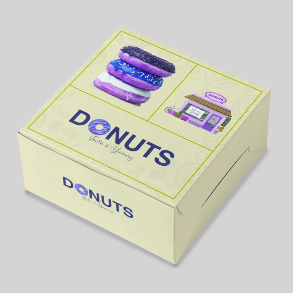 Custom Printed Donut Boxes