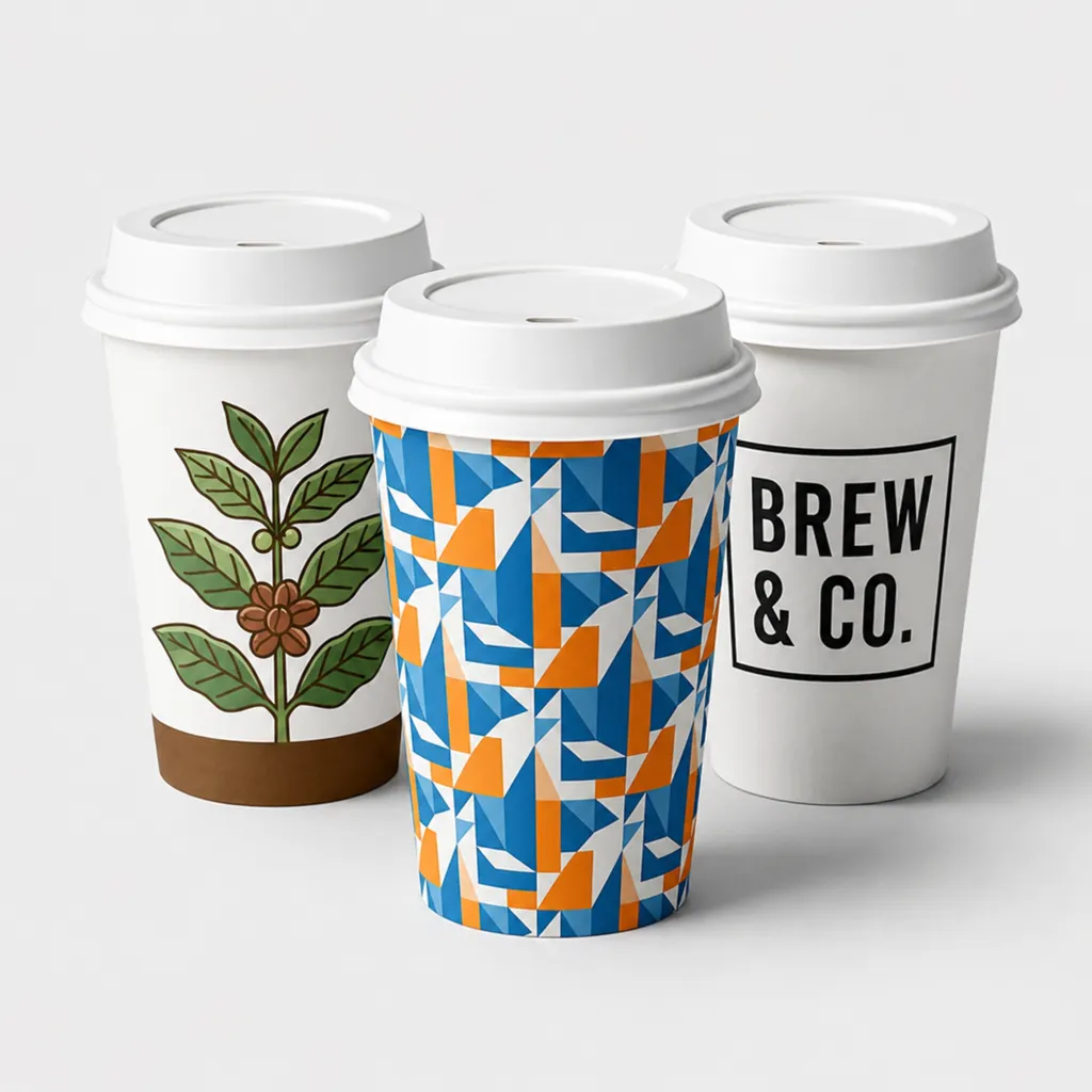 Paper Cups With Logo