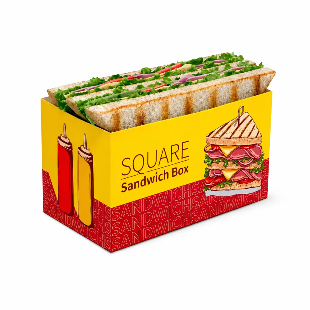 Printed Sandwich Boxes