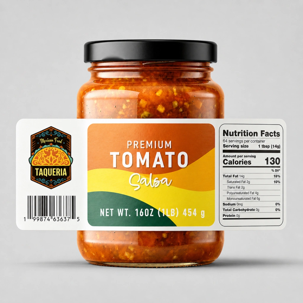 Printed Food Labels